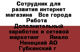 Сотрудник для развития интернет-магазина - Все города Работа » Дополнительный заработок и сетевой маркетинг   . Ямало-Ненецкий АО,Губкинский г.